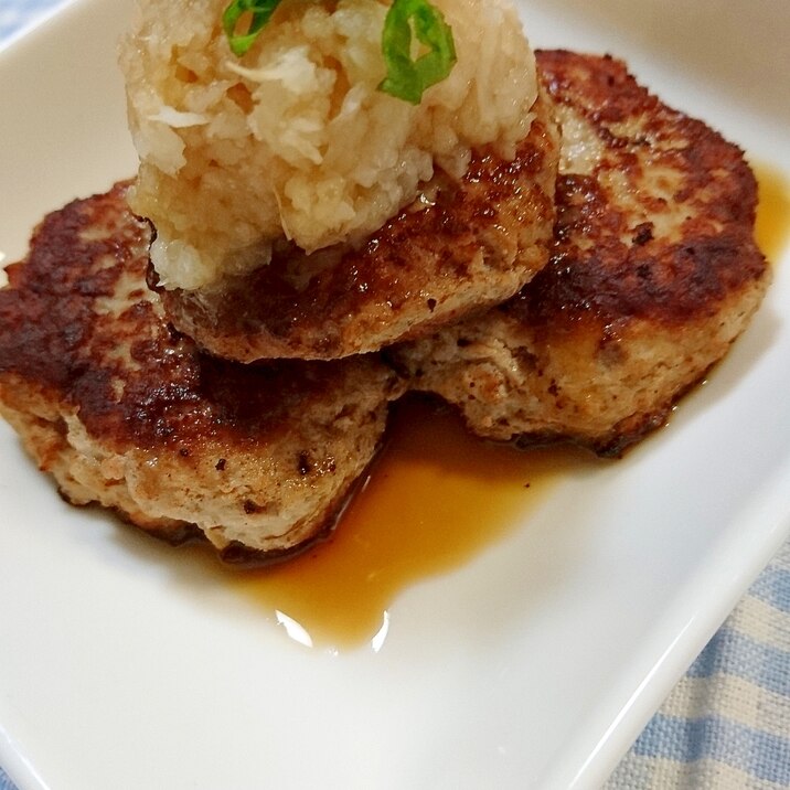 シャキシャキ食感★蓮根入りつくね